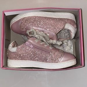 maggie & zoe childrens glitter shoes